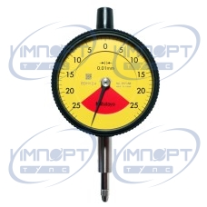 Индикатор часового типа, плоская задняя часть, тип ISO, один оборот, ударопрочный и пылезащищенный, 0,5 мм, 0,01 мм 2971AB Mitutoyo Индикатор часового типа, плоская задняя часть, тип ISO, один оборот, ударопрочный и пылезащищенный, 0,5 мм, 0,01 мм 2971AB Mitutoyo