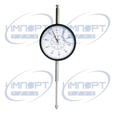 Индикатор часового типа, плоская задняя поверхность, подшипник с драгоценными камнями типа ISO, ударопрочный, 50 мм, 0,01 мм 3058AB-19 Mitutoyo Индикатор часового типа, плоская задняя поверхность, подшипник с драгоценными камнями типа ISO, ударопрочный, 50 мм, 0,01 мм 3058AB-19 Mitutoyo